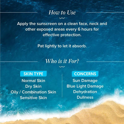 Aqualogica Hydrate+ Sunscreen with Coconut water & Hyaluronic Acid - Distacart