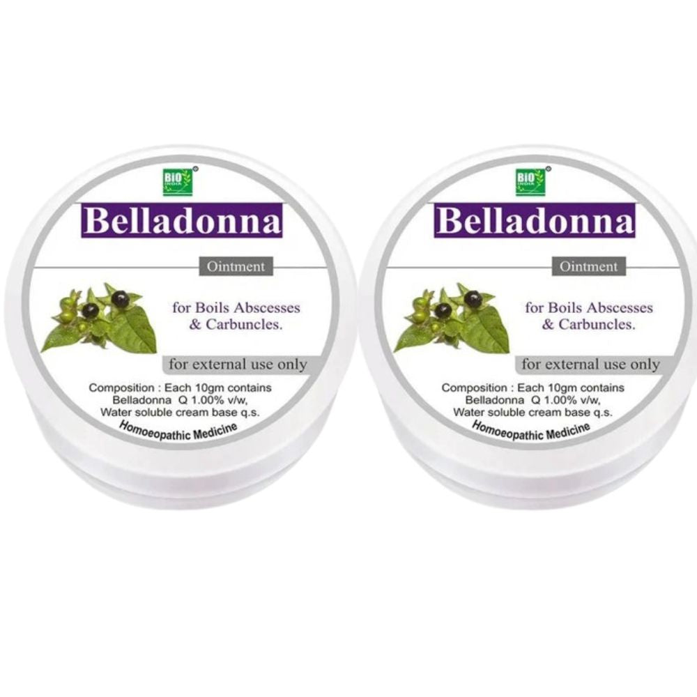 Bio India Homeopathy Belladonna Ointment - Distacart