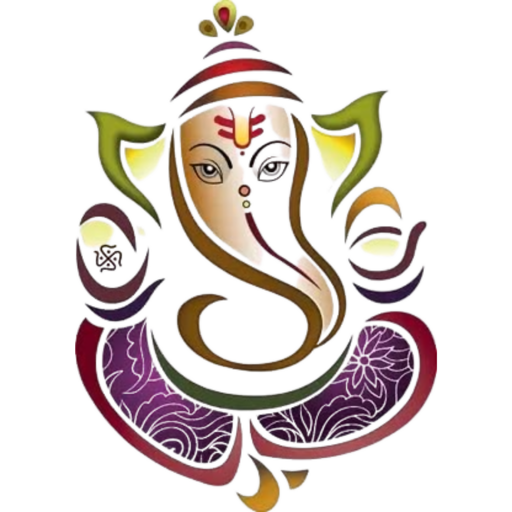 Rangoli White Glossy Vinyl Wall Sticker Premium Self-Adhesive Waterproof Decorative Wall Decal - Dista
