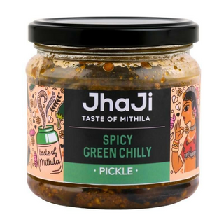 Jhaji Store's Spicy Green Chilli Pickle