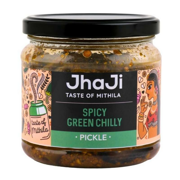 Jhaji Store's Spicy Green Chilli Pickle