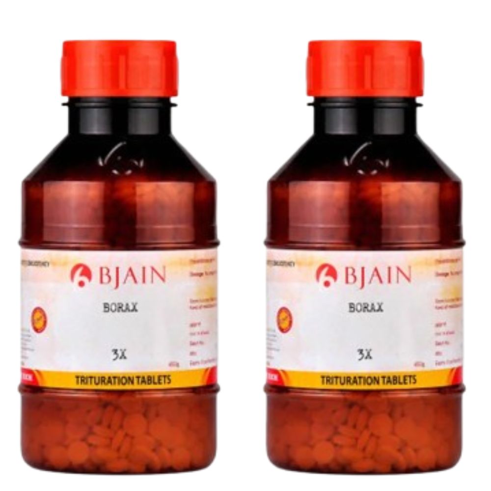 Bjain Homeopathy Borax Trituration Tablets