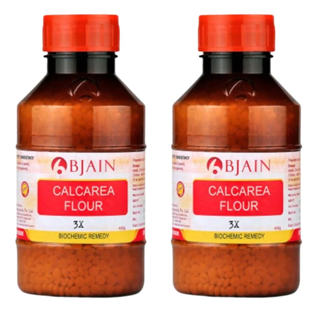 Bjain Homeopathy Calcarea Fluorica (Flour) Biochemic Tablet
