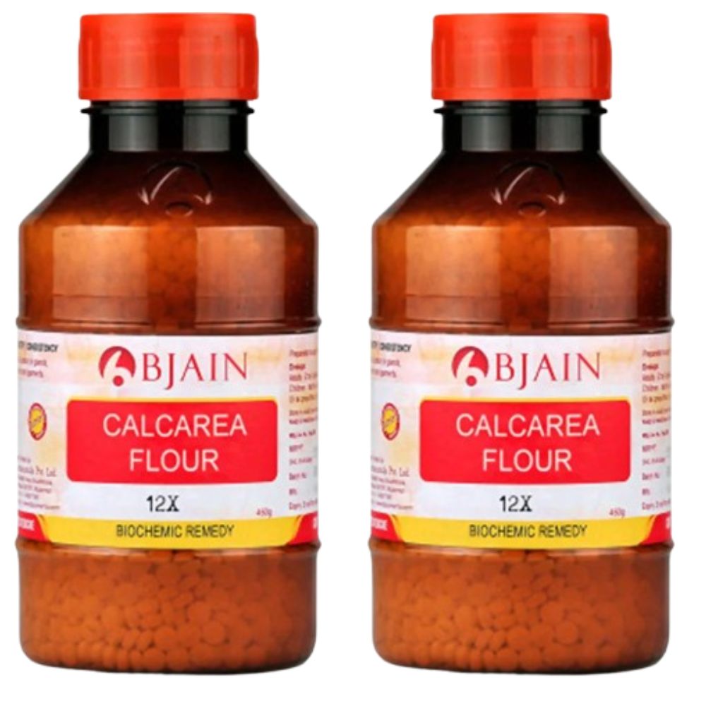 Bjain Homeopathy Calcarea Fluorica (Flour) Biochemic Tablet