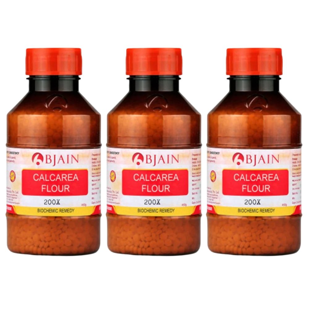 Bjain Homeopathy Calcarea Fluorica (Flour) Biochemic Tablet