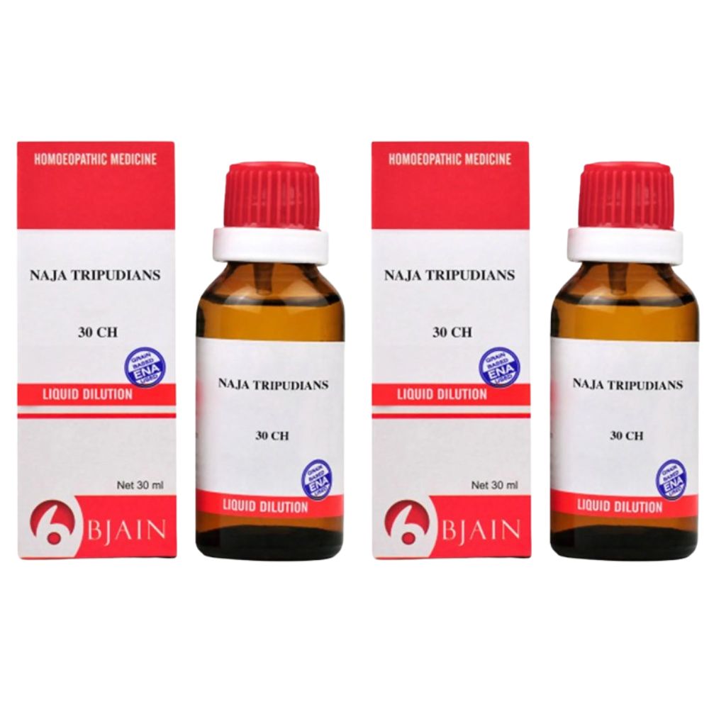 Bjain Homeopathy Naja Tripudians Dilution - Distacart