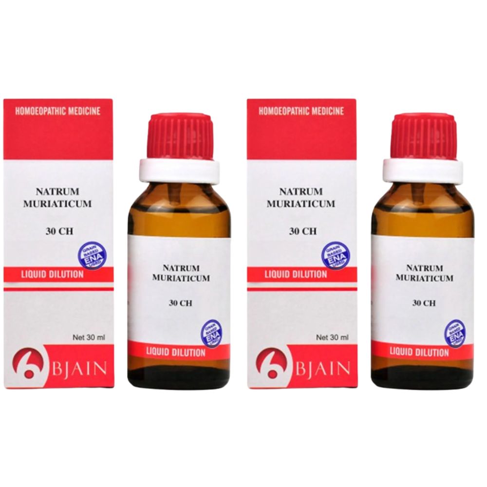 Bjain Homeopathy Natrum Muriaticum Dilution - Distacart