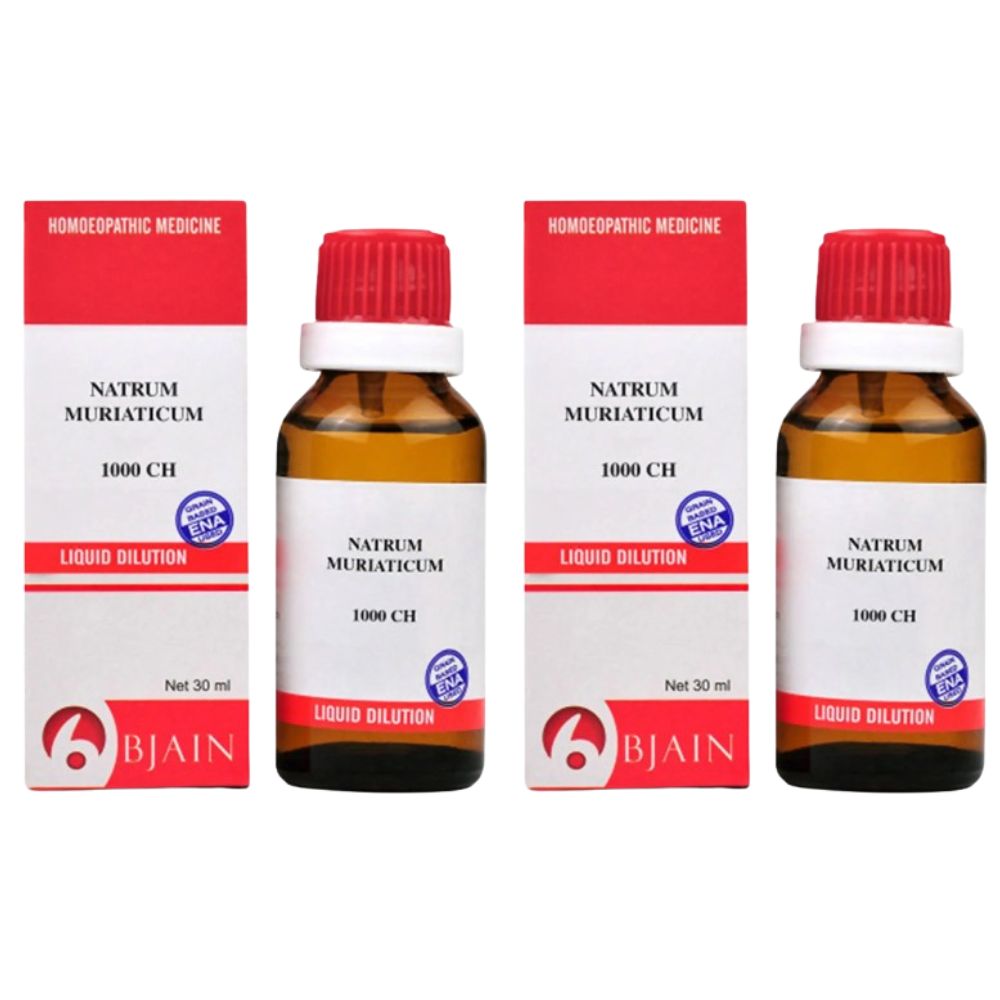 Bjain Homeopathy Natrum Muriaticum Dilution - Distacart