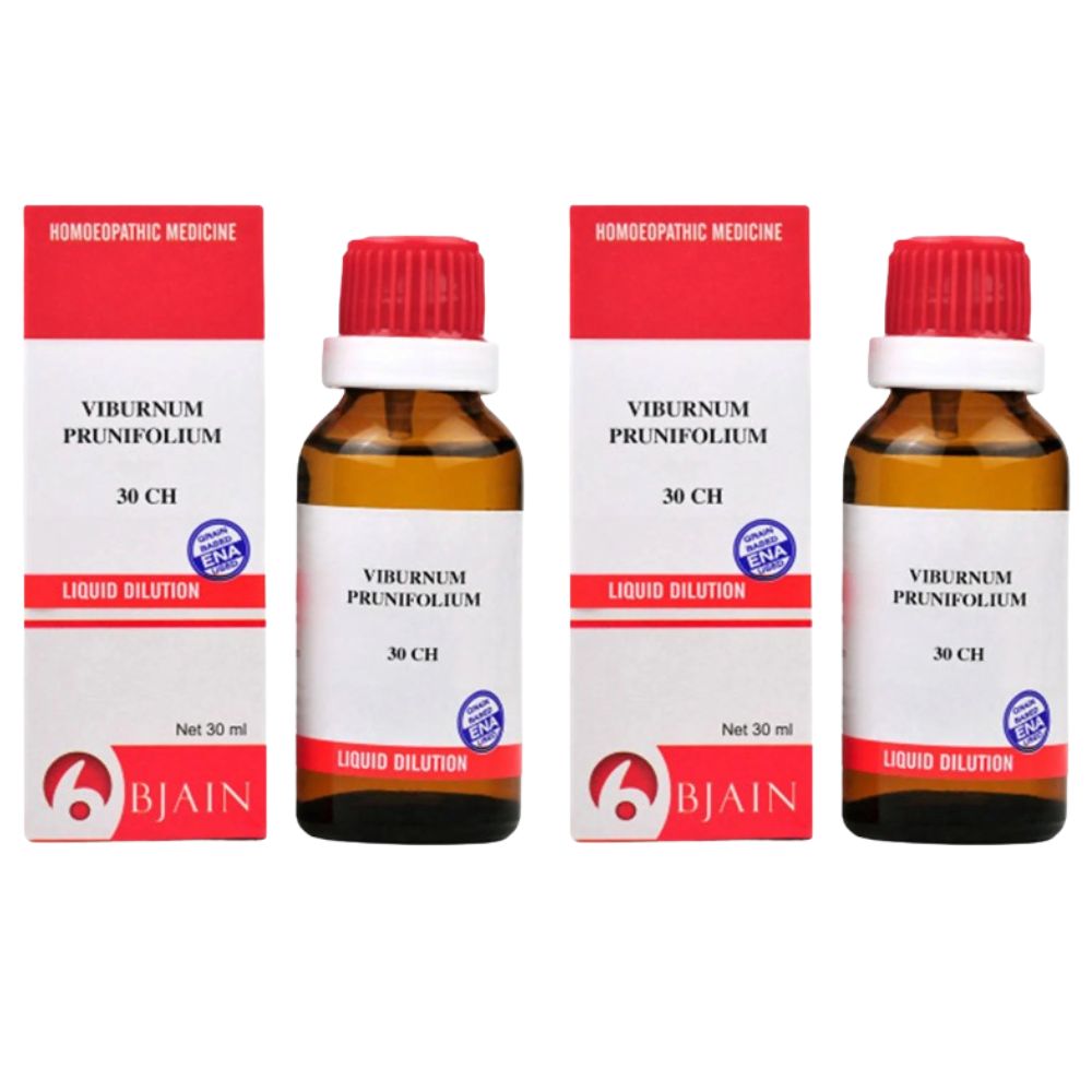 Bjain Homeopathy Viburnum Prunifolium Dilution - Distacart