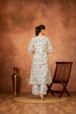 Thumbnail for Joban Fashion Blue Hand Block Printed Cotton Suit Set - Distacart