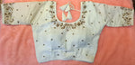 Thumbnail for Kia Fashions Off-White Cotton Silk Hand Embroidered Readymade Blouse - Distacart