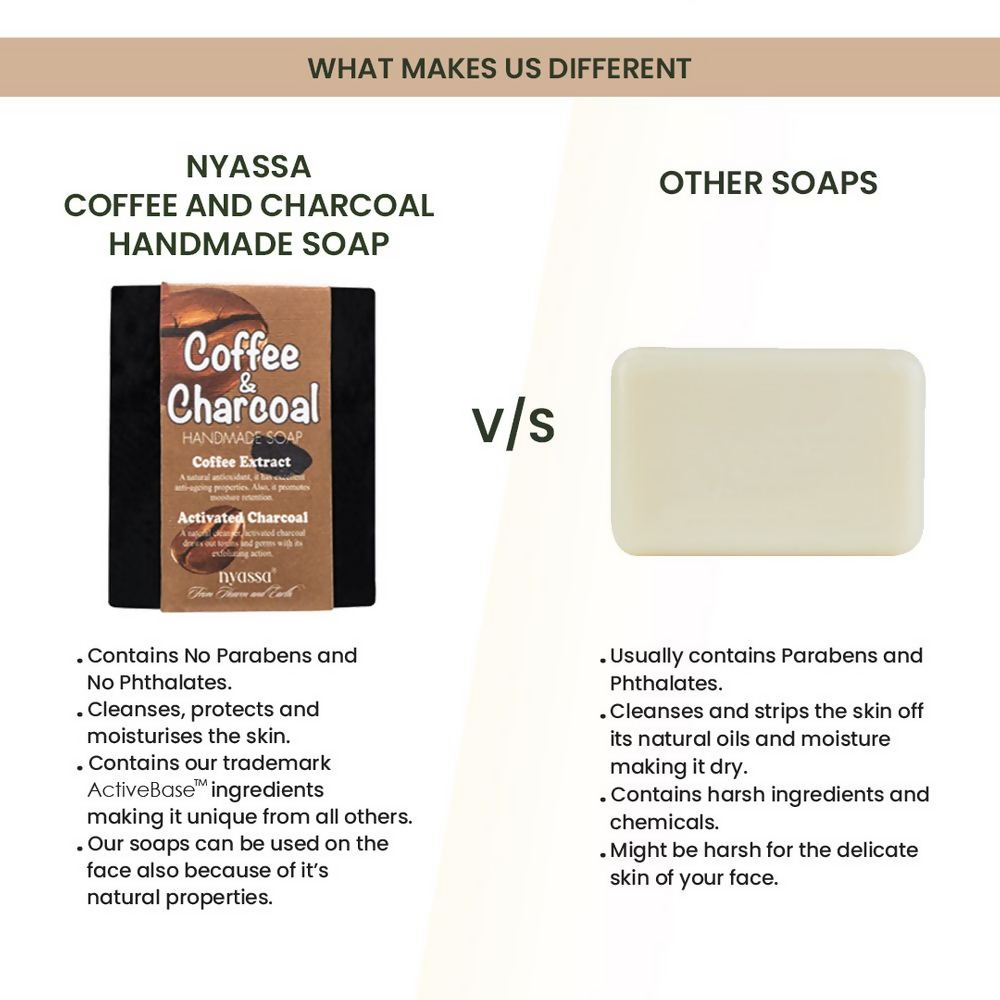 Nyassa Coffee And Charcoal Handmade Soap - Dista