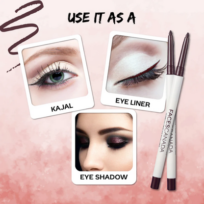 Faces Canada Ultime Pro Twist Eye Kajal Liner - Plum 04 - Distacart