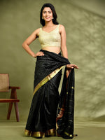 Thumbnail for Amodini Designer Studio Golden Pearl Cutdana Sleeveless Padded Blouse