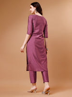 Thumbnail for Hand Beads Embroidered Kurta With Pant & Dupatta, Multicolor - Hiral Fashion - Distacart