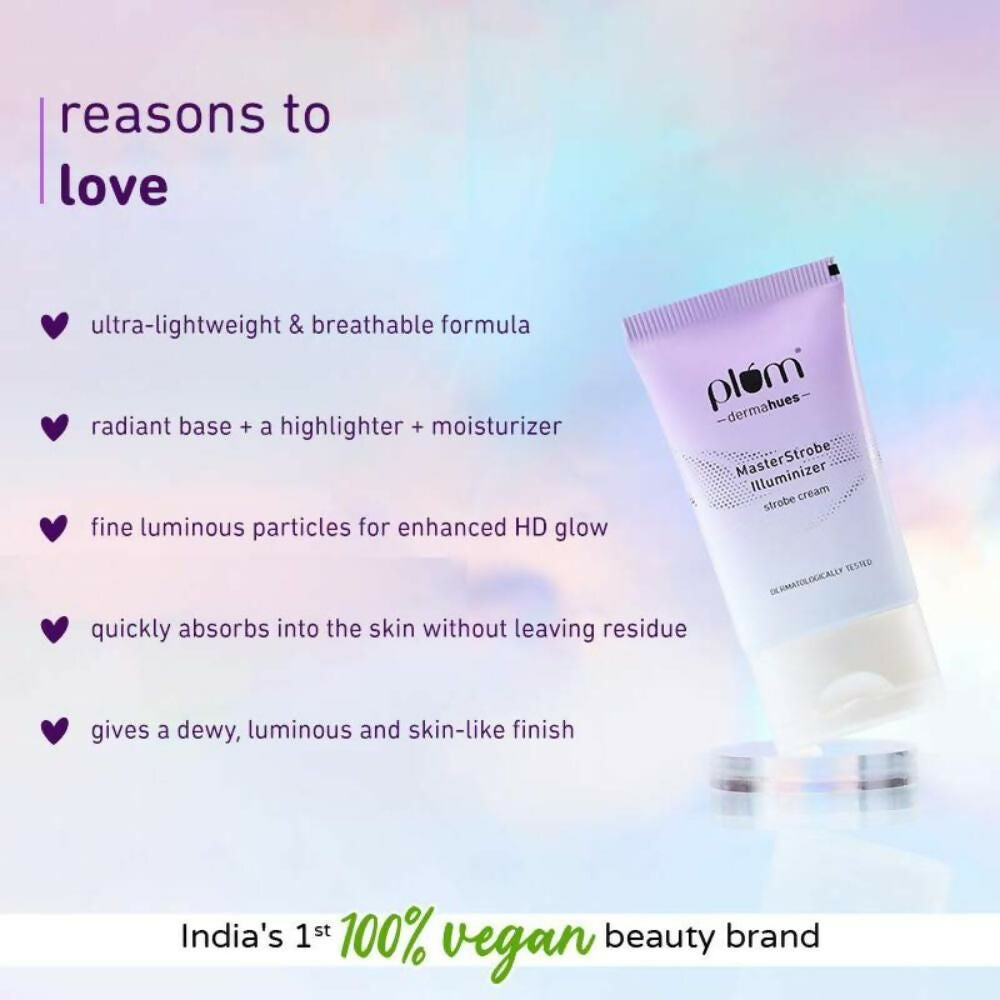 Plum MasterStrobe Illuminizer Ultra Lightweight HD Glow Enhancer - Peach Perfect - Distacart