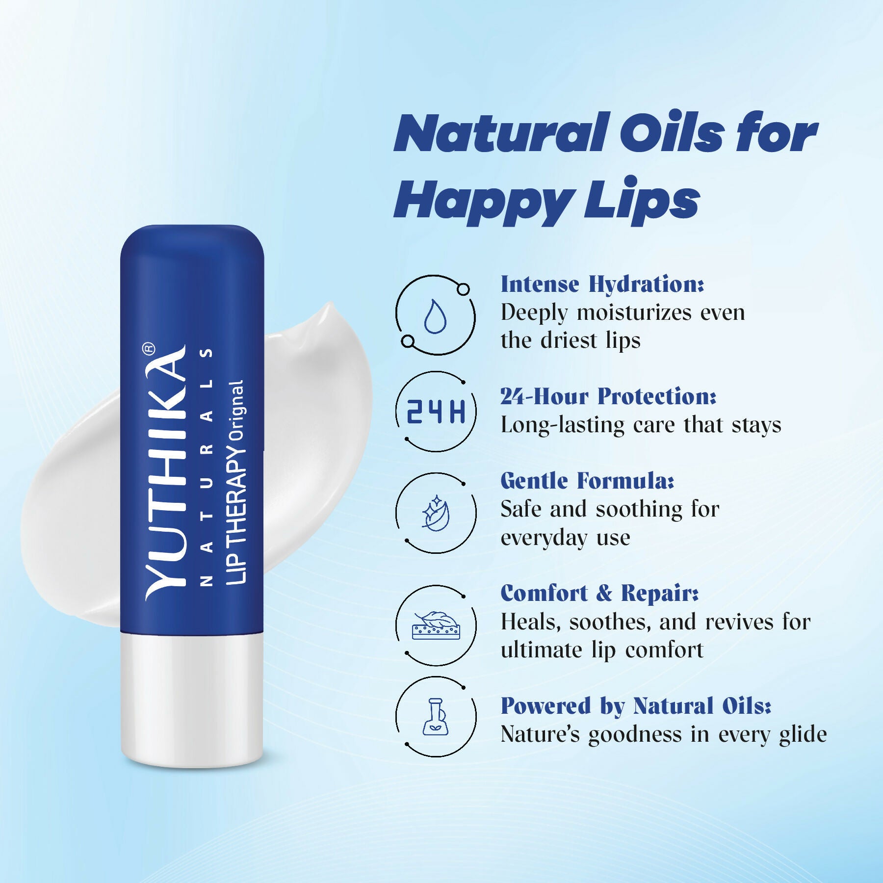 Yuthika Moisturizing Lip Balm – Original - Distacart