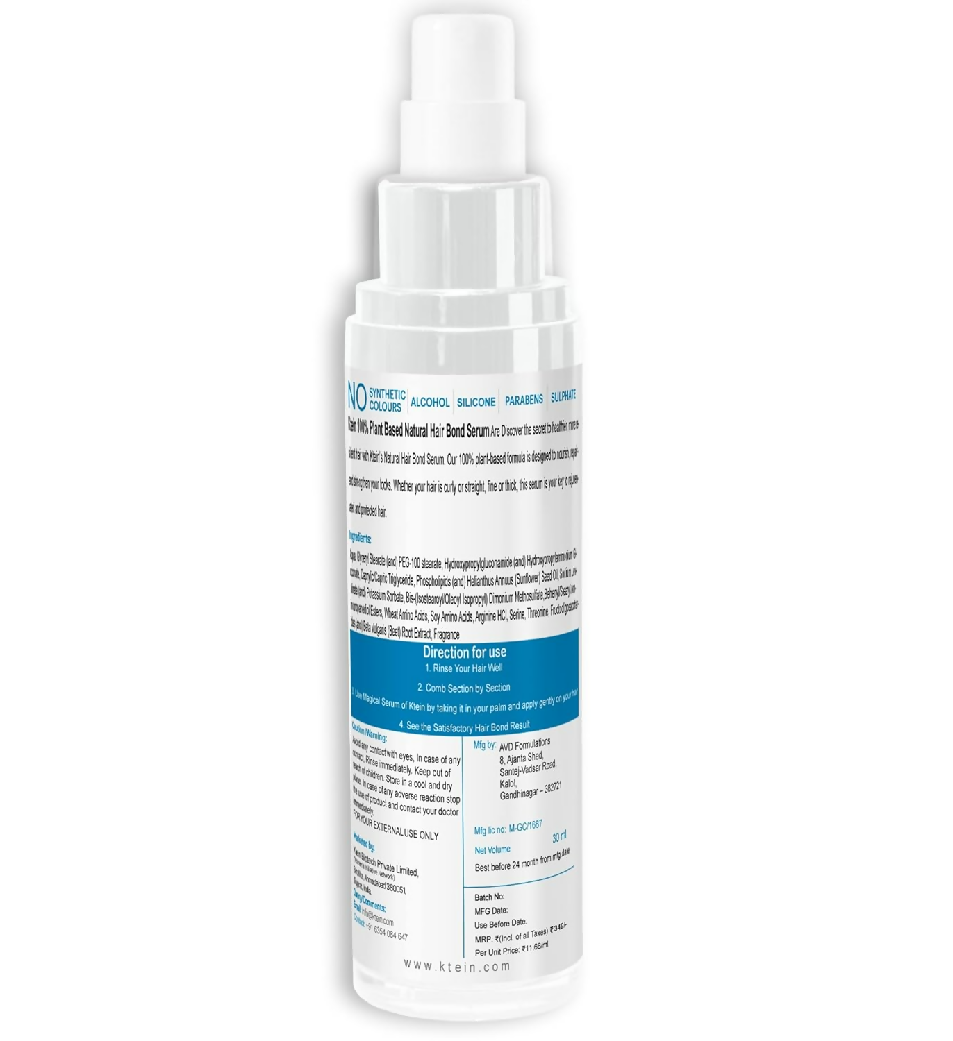 Ktein Cosmetics Triple Bond+Triple Layer Repair Serum - Distacart