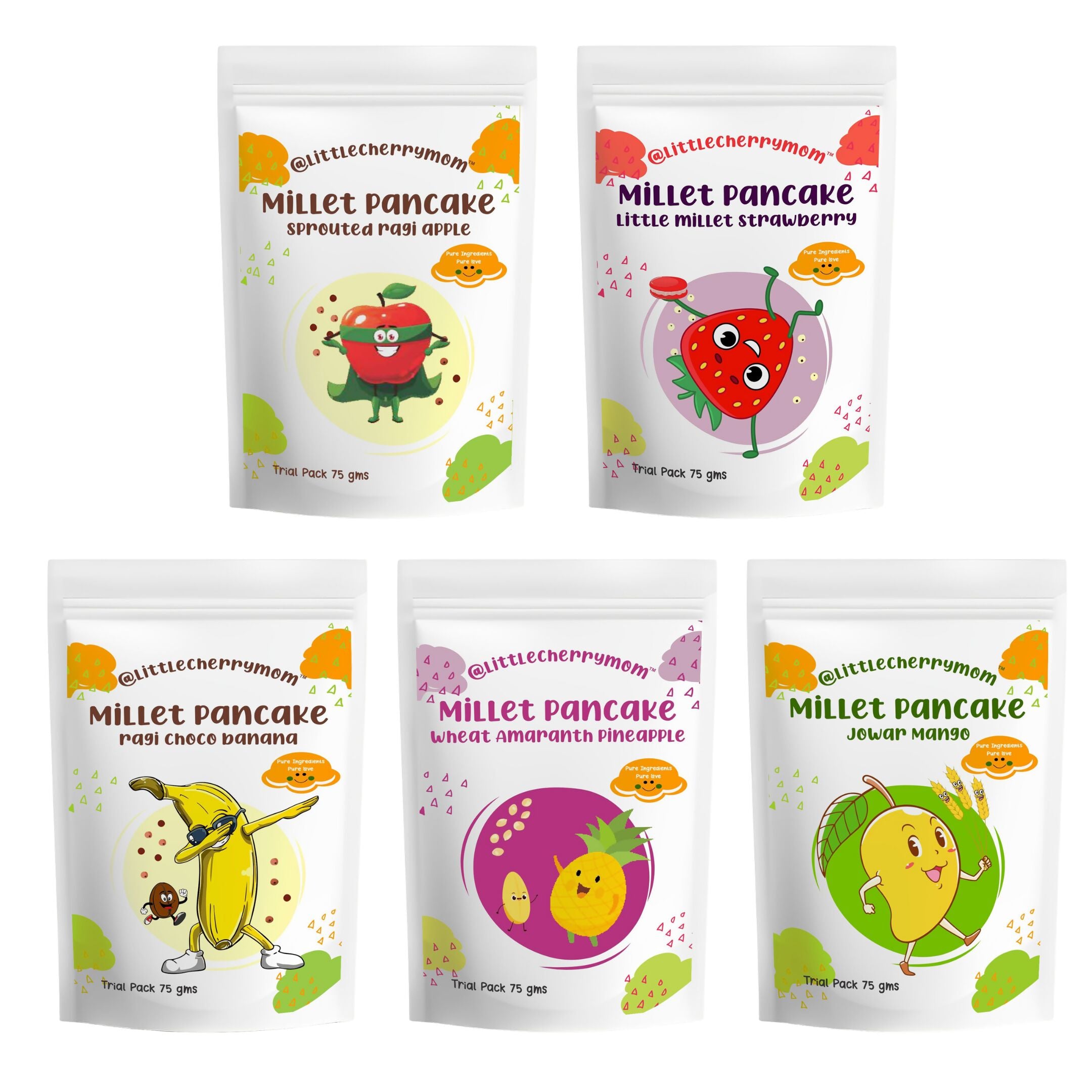 Littlecherrymom Pancake Trial Combo - Distacart