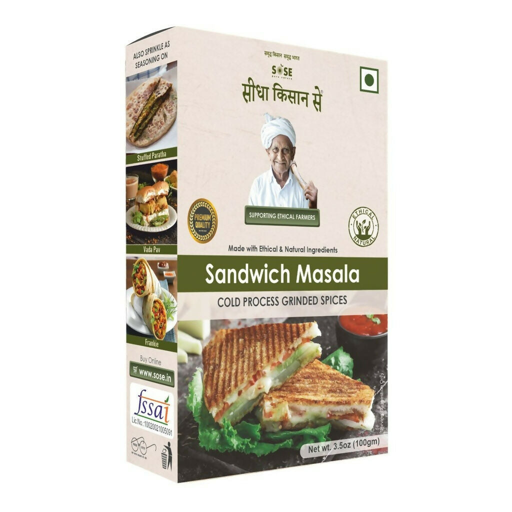 Gir Sidha Kisan Se Natural Sandwich Masala - Distacart