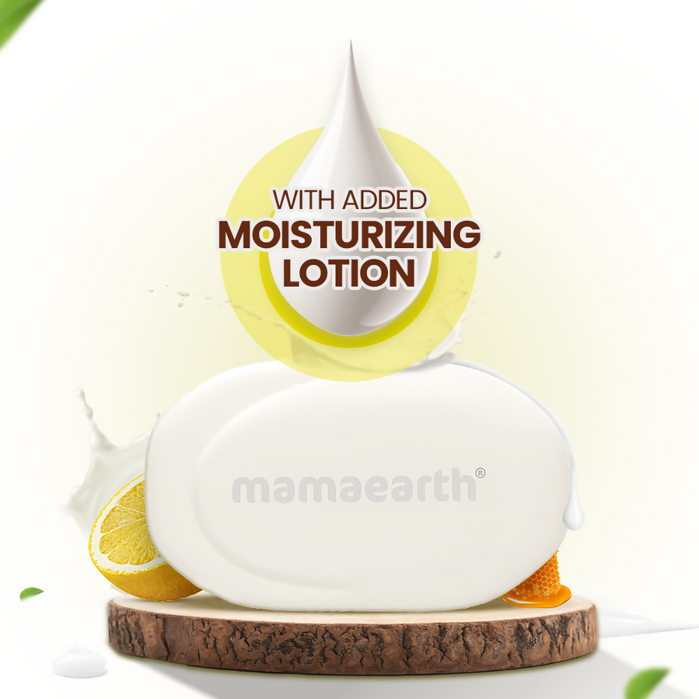Mamaearth Vitamin C Moisturizing Lotion Soap (Buy 3 Get 1 Free) - Distacart