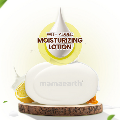 Mamaearth Vitamin C Moisturizing Lotion Soap (Buy 3 Get 1 Free) - Distacart