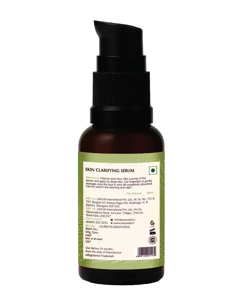 AreoVeda Skin Clarifying Serum - Distacart