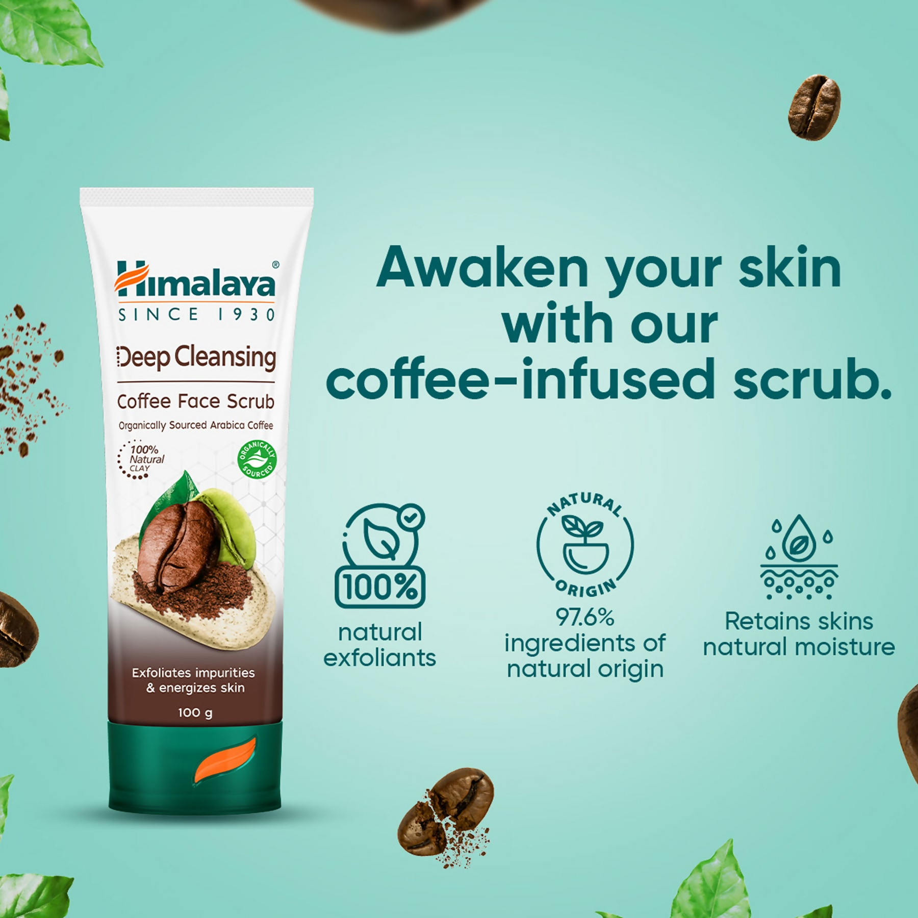 Himalaya Herbals Deep Cleansing Coffee Face Scrub - Distacart