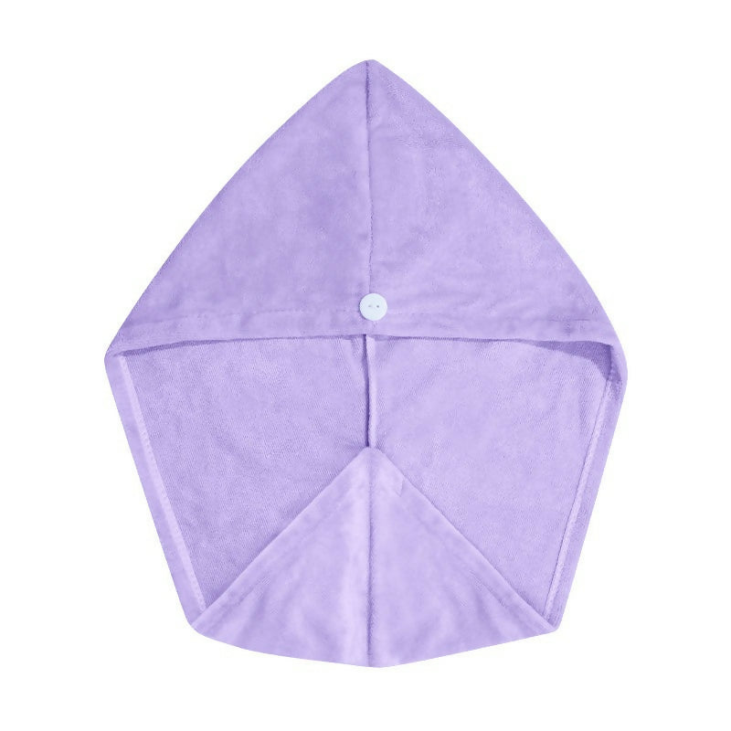 Nykaa Naturals Microfiber Hair Wrap for Frizz Free & Shiny Hair - Lavender - Distacart