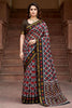 Sangam Prints Gray Cotton Print Woven Work Traditional Saree - Dista