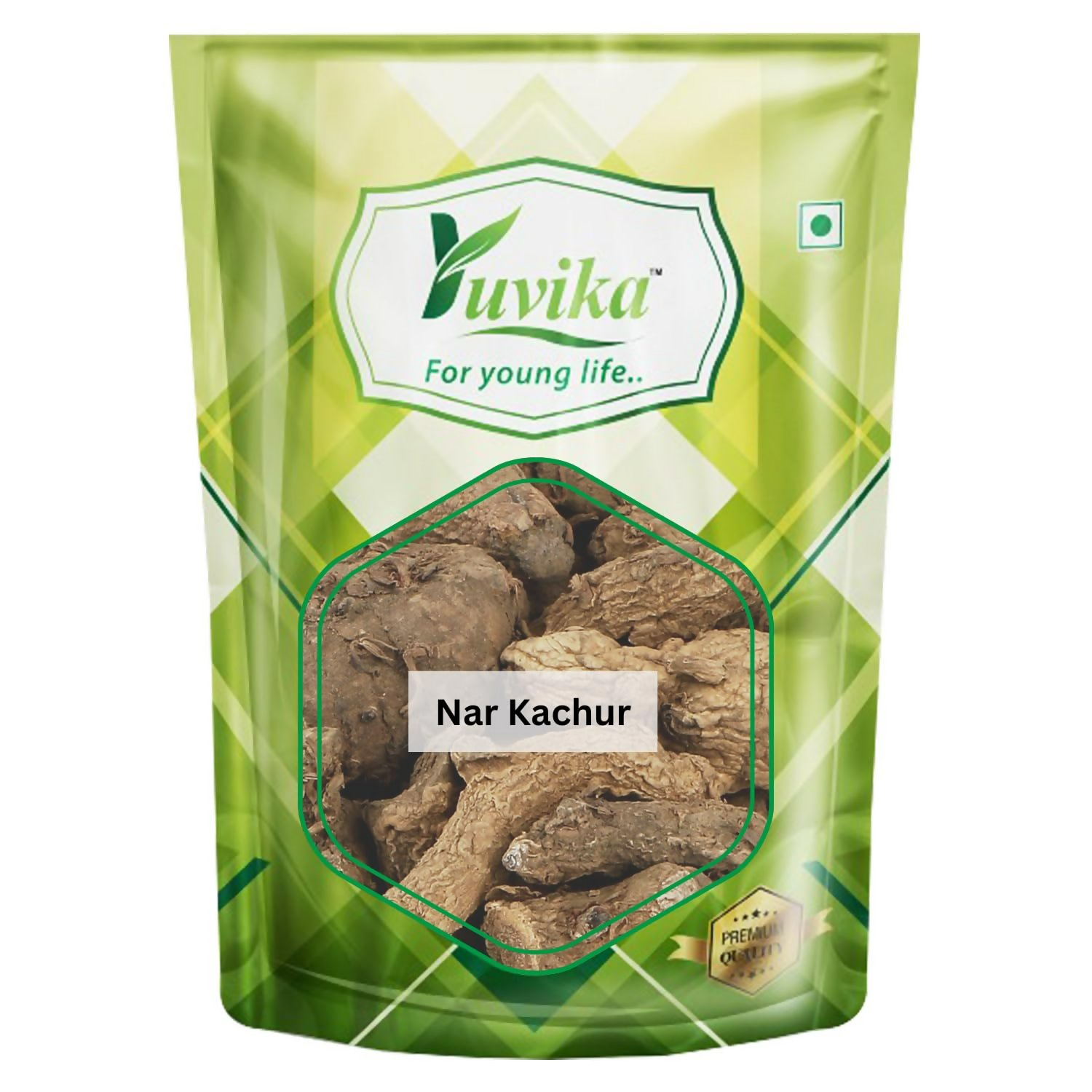 Yuvika Kali Haldi - Nar Kachur - Narkchaur - Curcuma Zerumbet - Zedoary Root - Black Turmeric