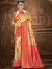 Sangam Prints Multi Color Dharmavaram Woven Work Traditional Saree - Distacart