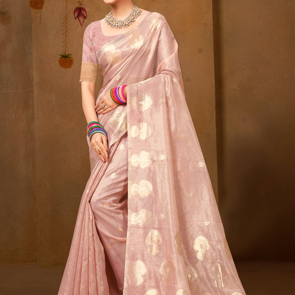 Sangam Prints Purple Munga Kota Woven Work Traditional Saree - Distacart
