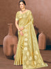 Sangam Prints Golden Munga Kota Woven Work Traditional Saree - Distacart