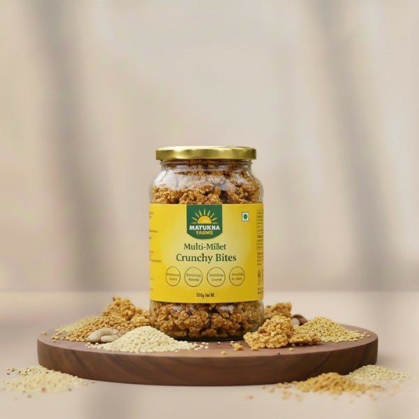 Mayukha Farms Multi-Millet Crunchy Bites - Distacart