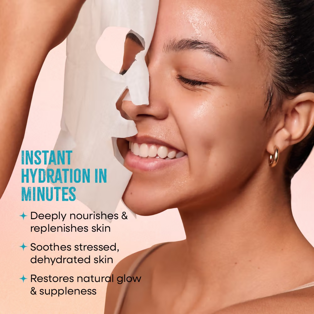 Nykaa Rice & Camellia Sheet Mask - Dista