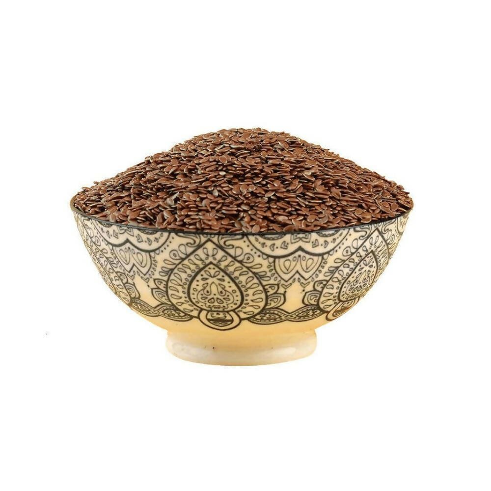 Ajfan Natural Roasted Flax Seeds - Distacart