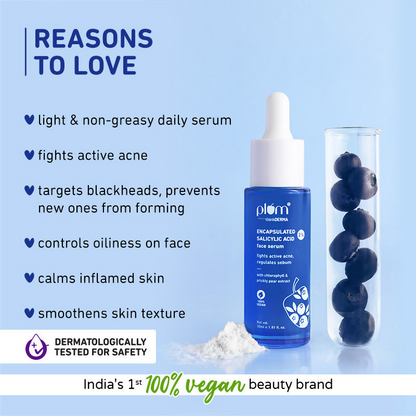 Plum 2% Encapsulated Salicylic Acid Face Serum - Distacart