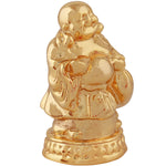 Thumbnail for Estele Gold-Polished Laughing Buddha standing statue with Potli showpiece for Perfect Home and Office Décor