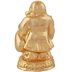 Thumbnail for Estele Gold-Polished Laughing Buddha standing statue with Potli showpiece for Perfect Home and Office Décor