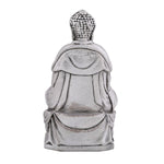 Thumbnail for Estele Rhodium Plated Oxidized Lord Gautam Buddha Mediatating Idol statue for Home Décor/ working place