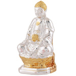 Thumbnail for Estele Gold-Polished Lord Gautam Buddha Mediatating Idol statue for Home Décor/ working place