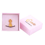 Thumbnail for Estele Gold-Polished Medidative Lord Gautam Buddha Sitting under snake Hood Idol for Pooja/Car decor - Distacart