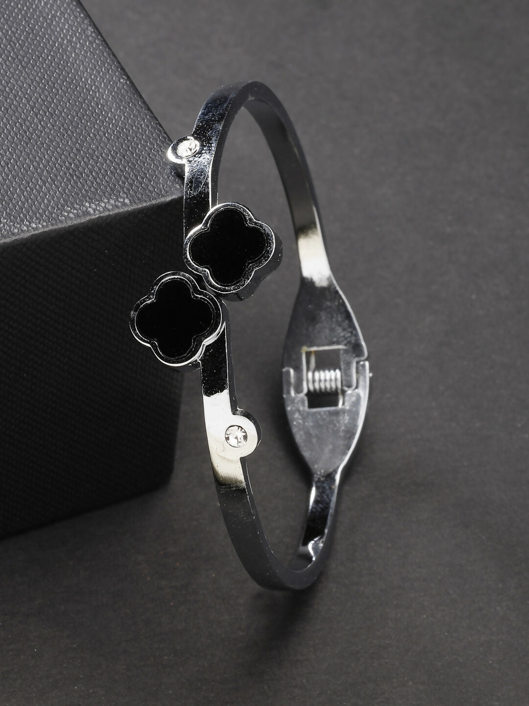 NVR Women's Silver-Plated Cuff Bracelet - Distacart