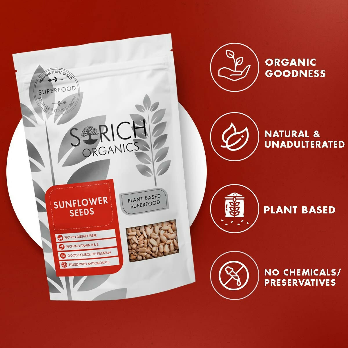 Sorich Organics Raw USDA Organic Sunflower Seeds - Distacart