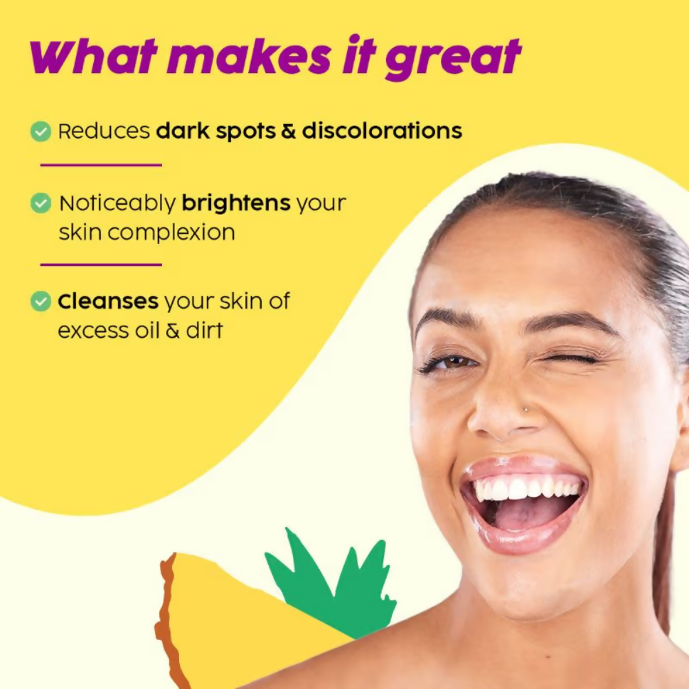 PLIX The Plant Fix 5% Pineapple Foaming Facewash - Distacart
