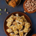 Thumbnail for Sweet Karam Coffee Peanut Chikki (Zero White Sugar)