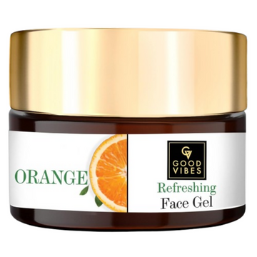 Good Vibes Orange Refreshing Face Gel - Distacart