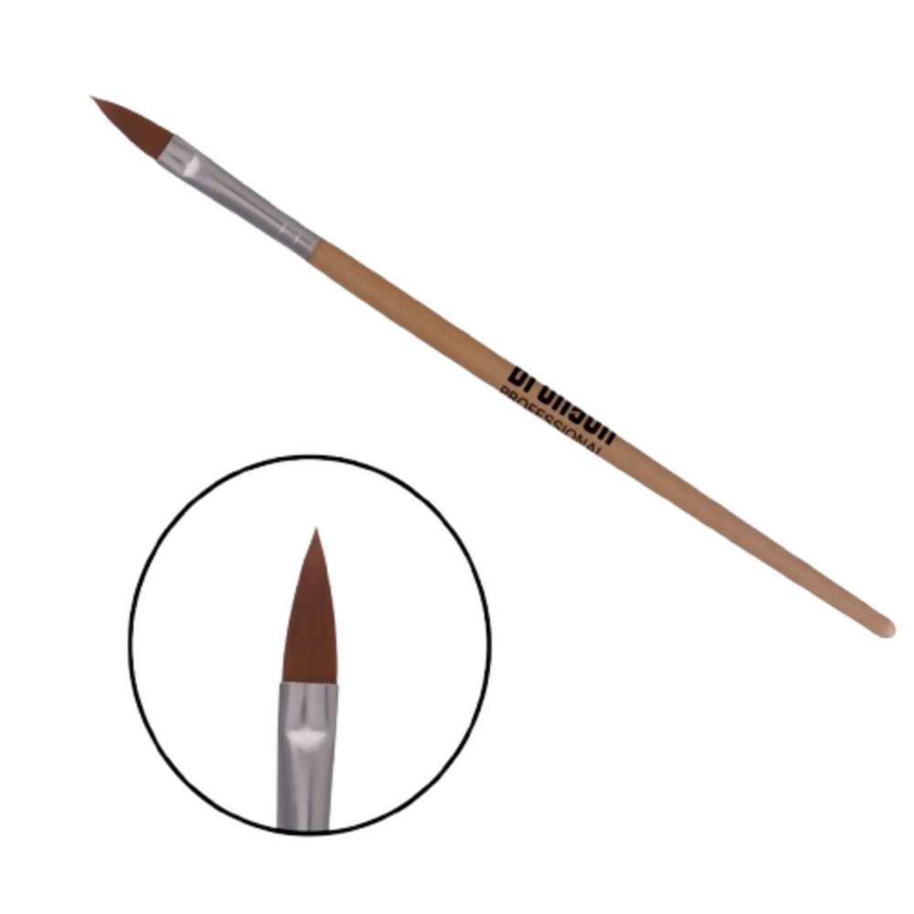 Bronson Professional Nail Art Acrylic Brush - No.8 - Dista