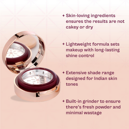 Typsy Beauty Hustle & Grind Setting Powder - Mochaccino 06 - Distacart